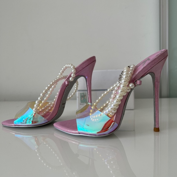 Kandee Pearl Mules - Picture 2 of 4